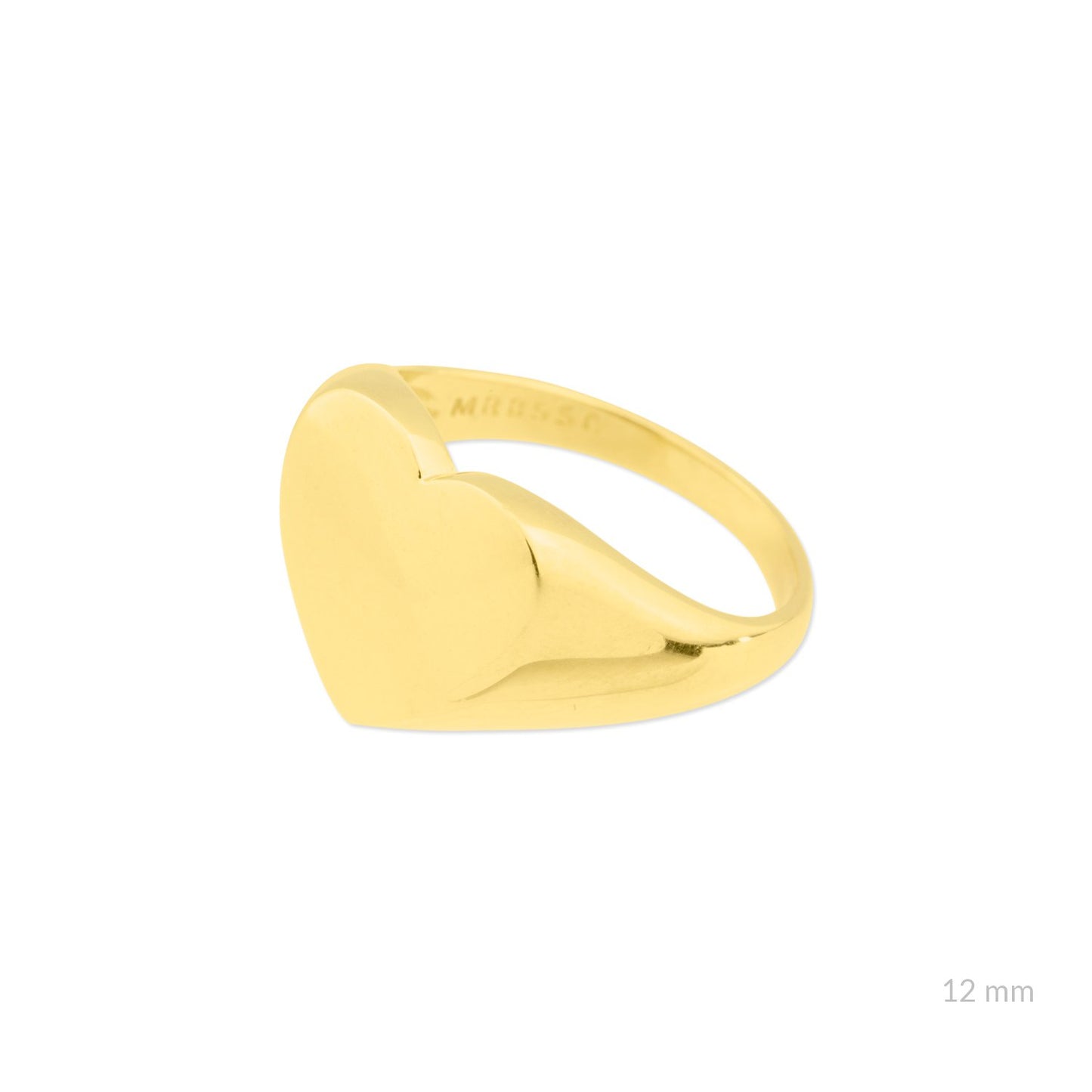 Sortija de Plata de Ley corazon