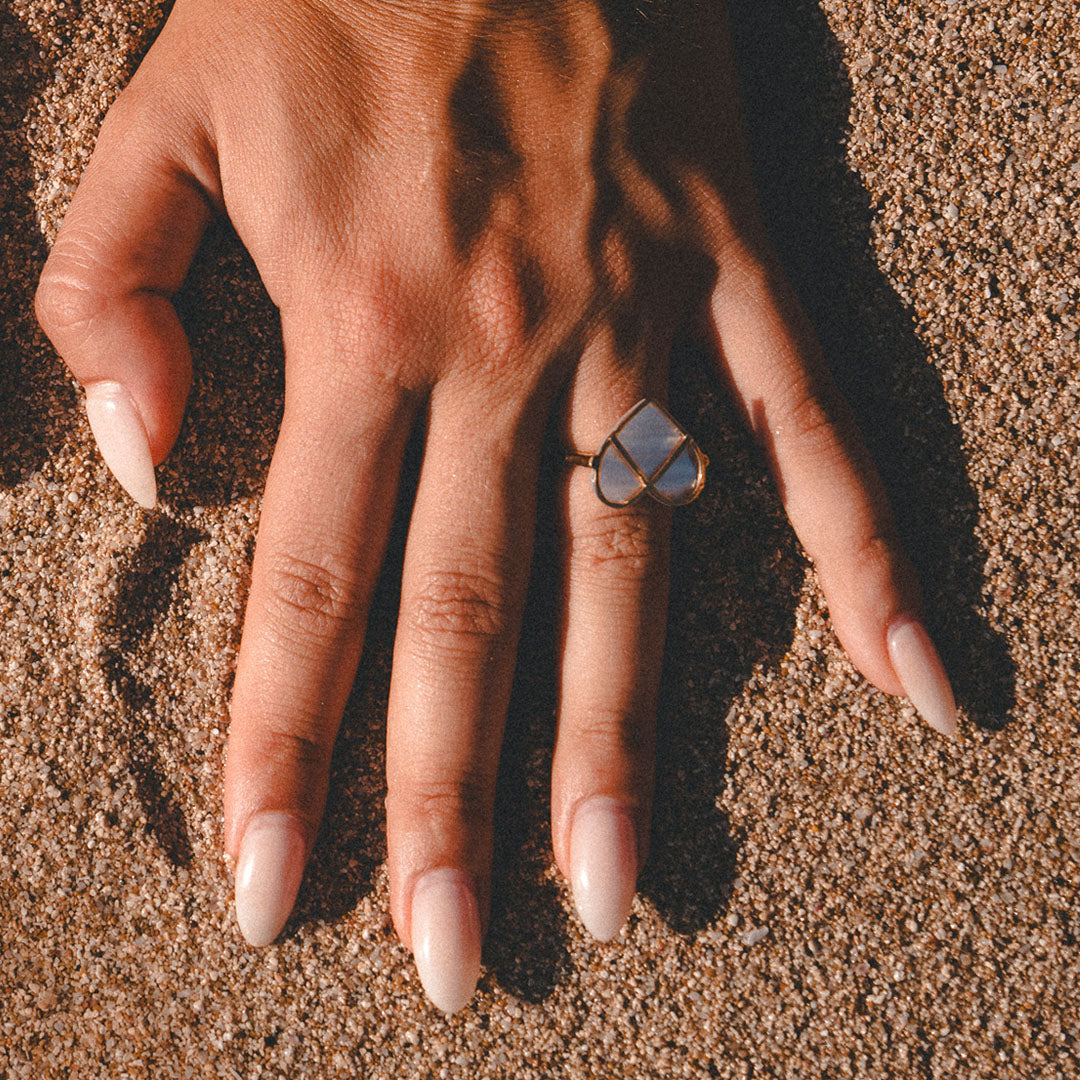 Anillo de Plata de Ley corazón