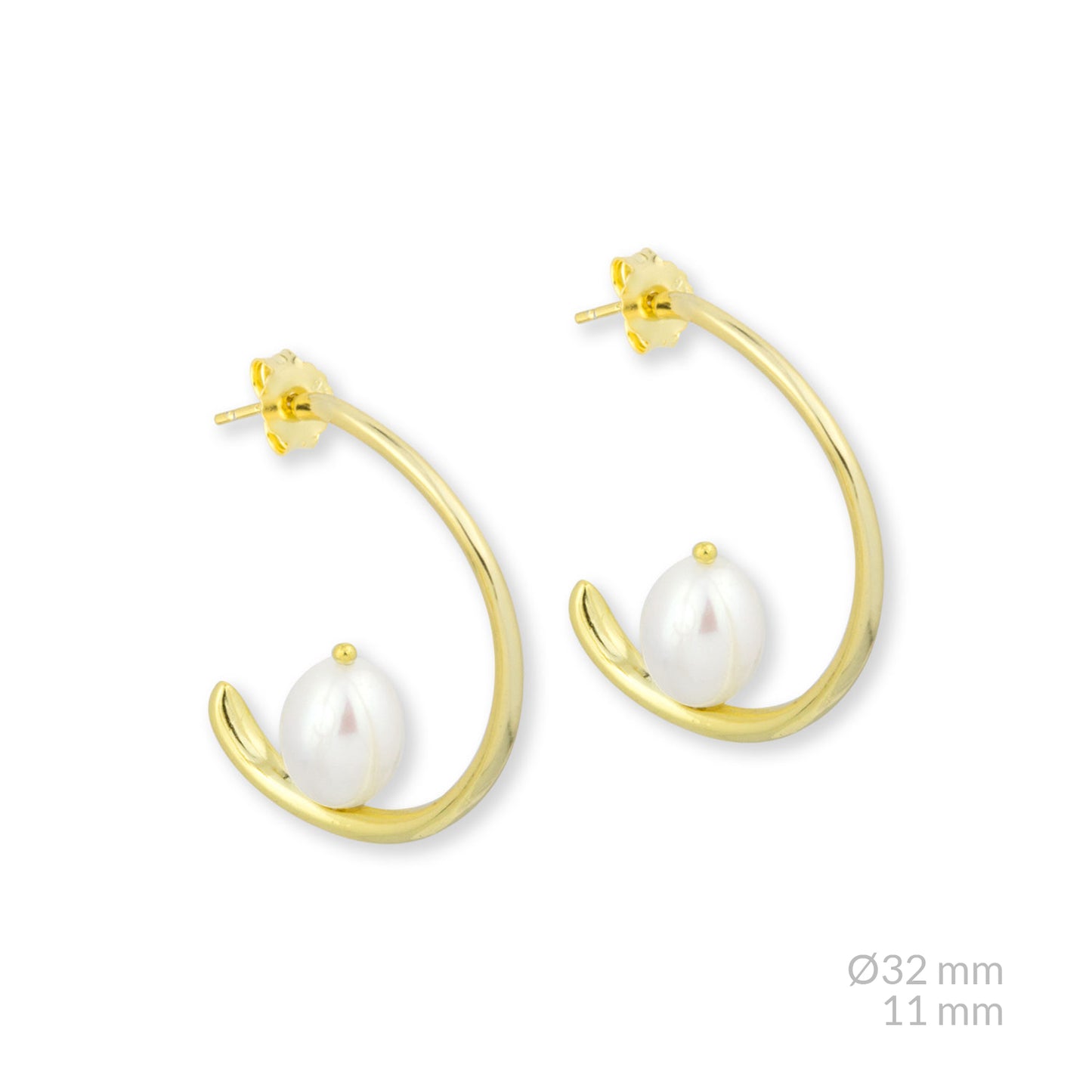 Pendientes de Plata de Ley