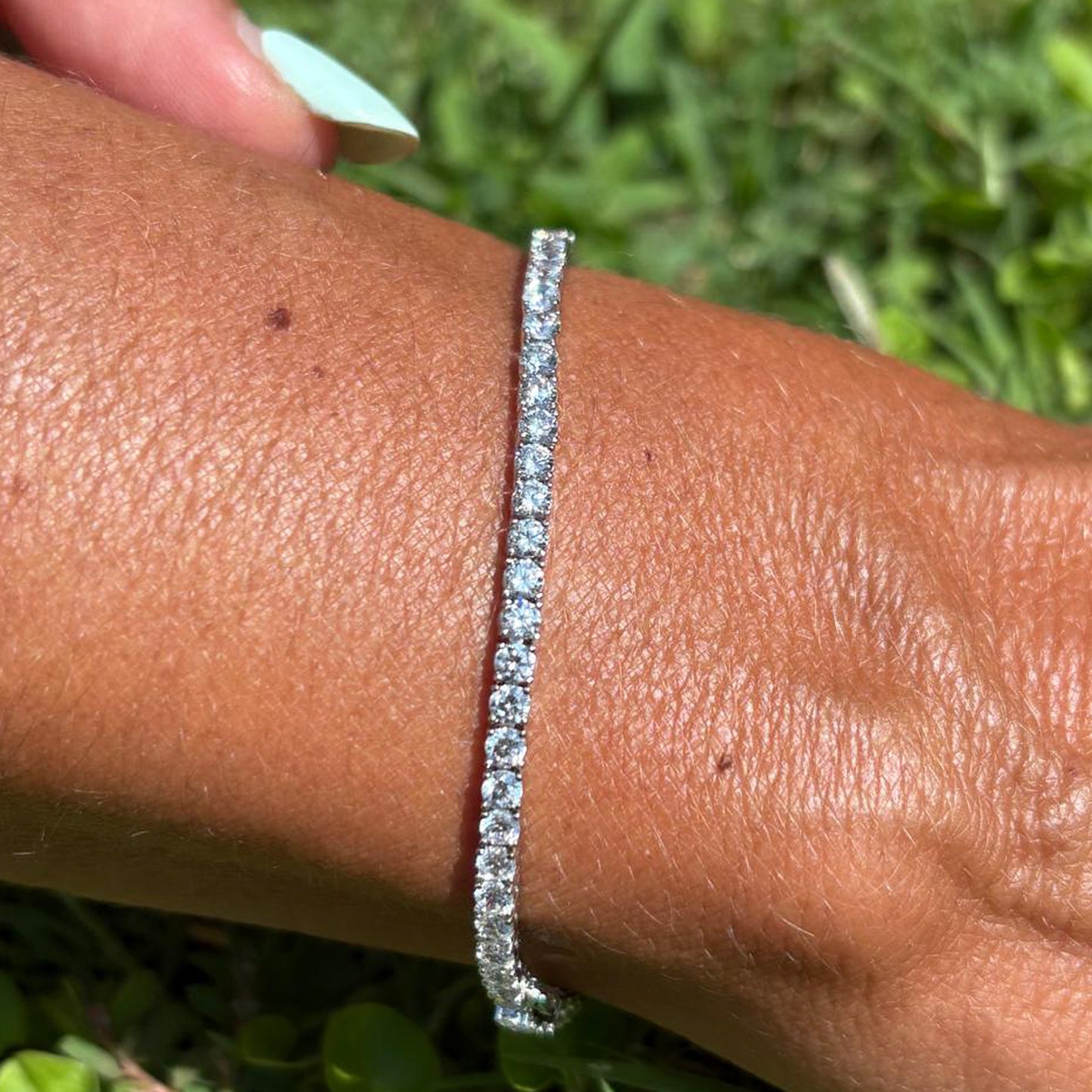 Pulsera tenis rivière 18CM