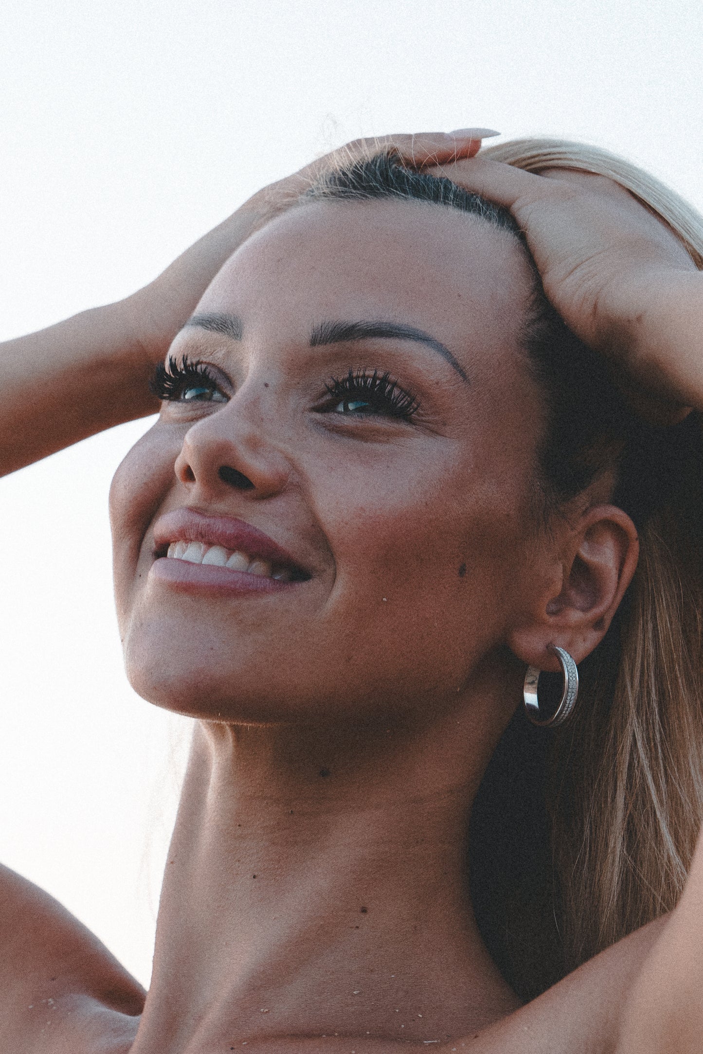 Pendientes de aros Ovalados