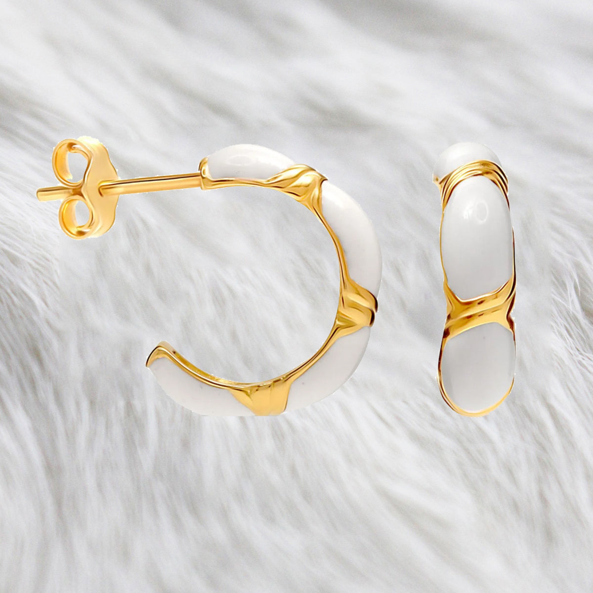 Aros Esmaltados de Colores