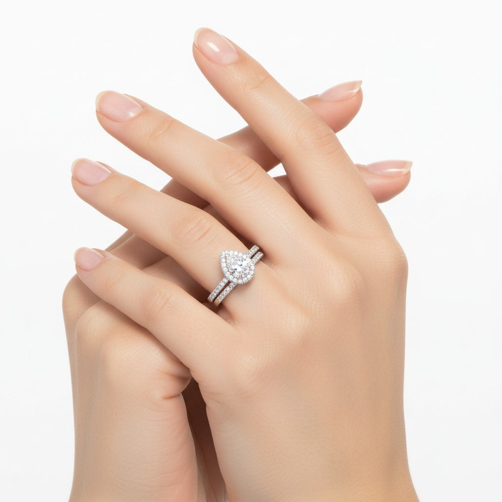 Set Compromiso Radiante Plata 925 – Joyas 24/7 | El Regalo Especial