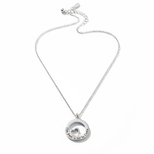 Collar “The Best Is Yet To Come” Plata 925 – Joyas 24/7 | Minimalismo con Carácter