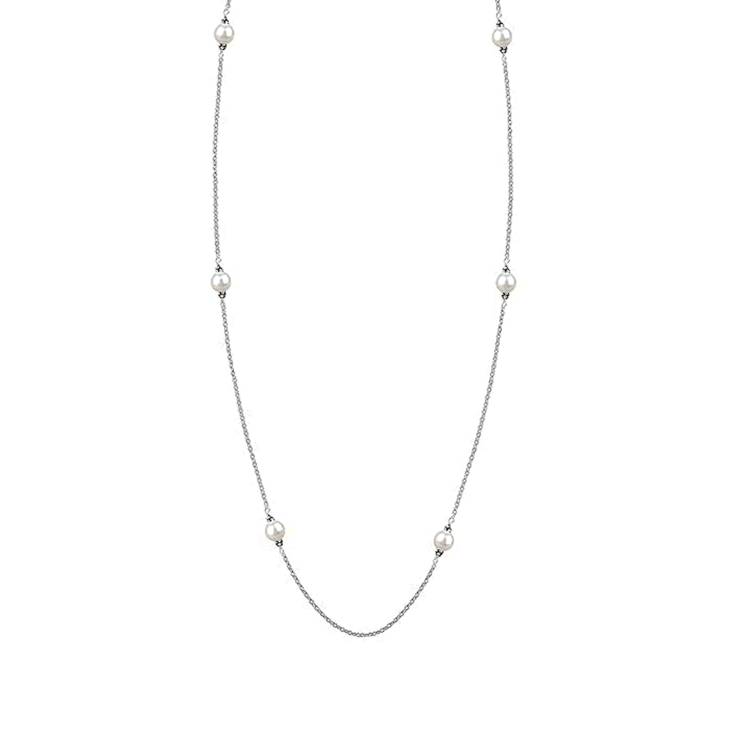 Collar Plata de Ley 925 con Perlas – Joyas 24/7 | Minimalismo con Carácter