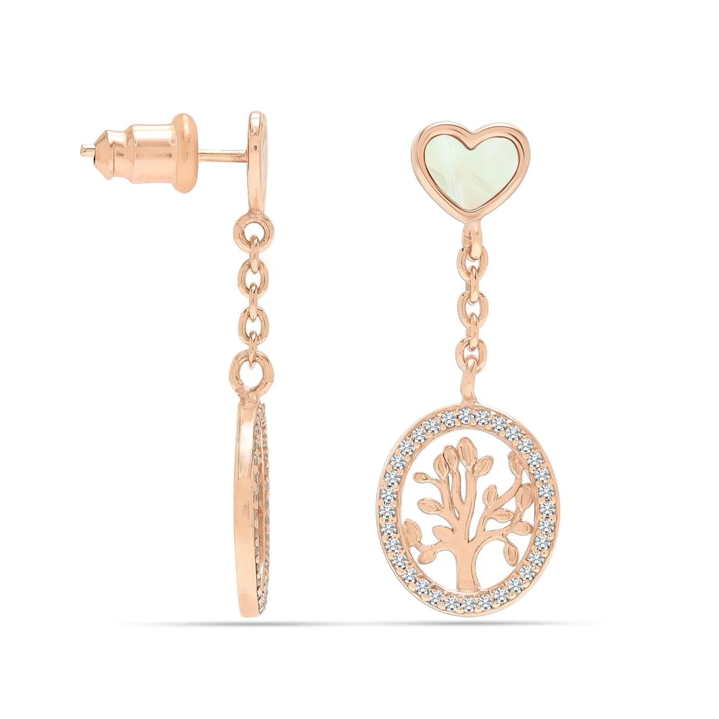 Pendientes Colgantes Árbol de la Vida – Joyas 24/7 | Plata de Ley 925