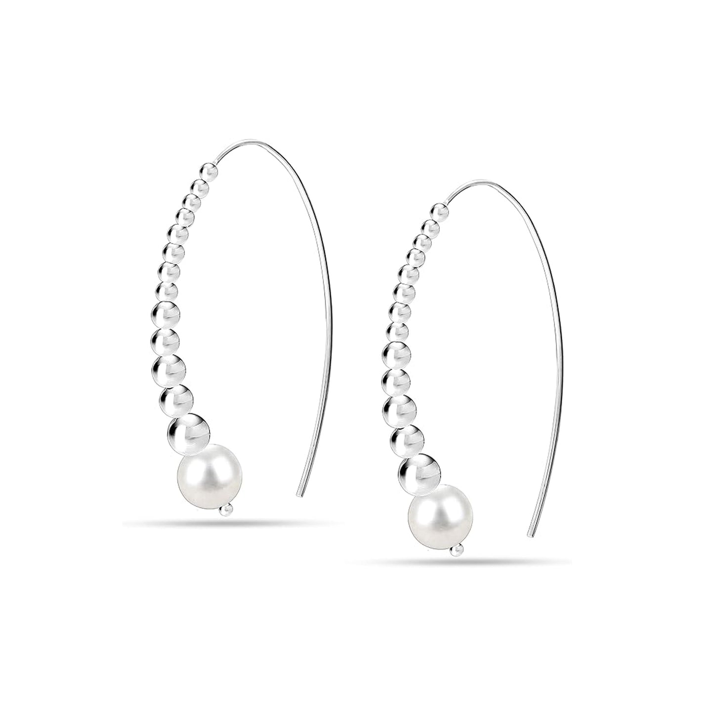 Pendientes Sirena Baño Oro Plata 925 – Joyas 24/7 | Minimalismo con Carácter