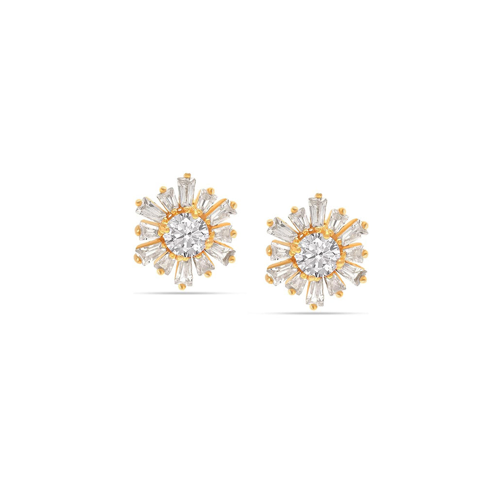 Pendientes Estrella Imperial Baño Oro Plata 925 – Joyas 24/7