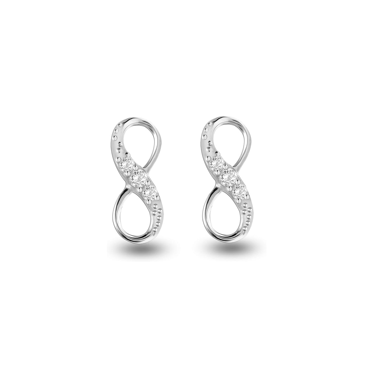 Pendientes Infinito con Brillos