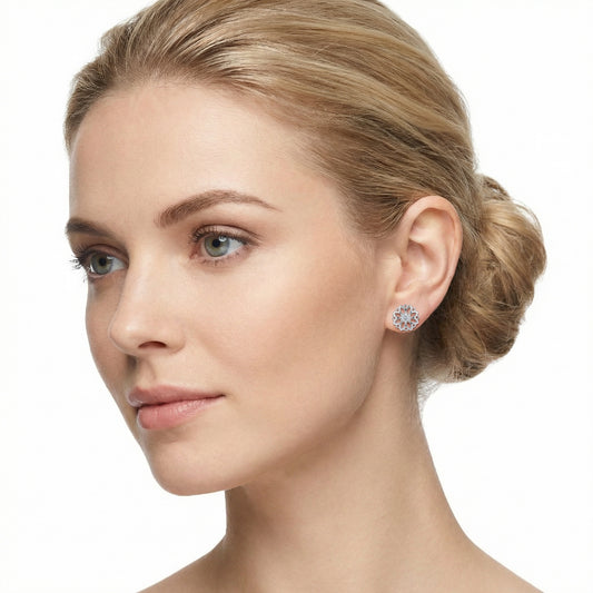 Pendientes Flor de Hielo