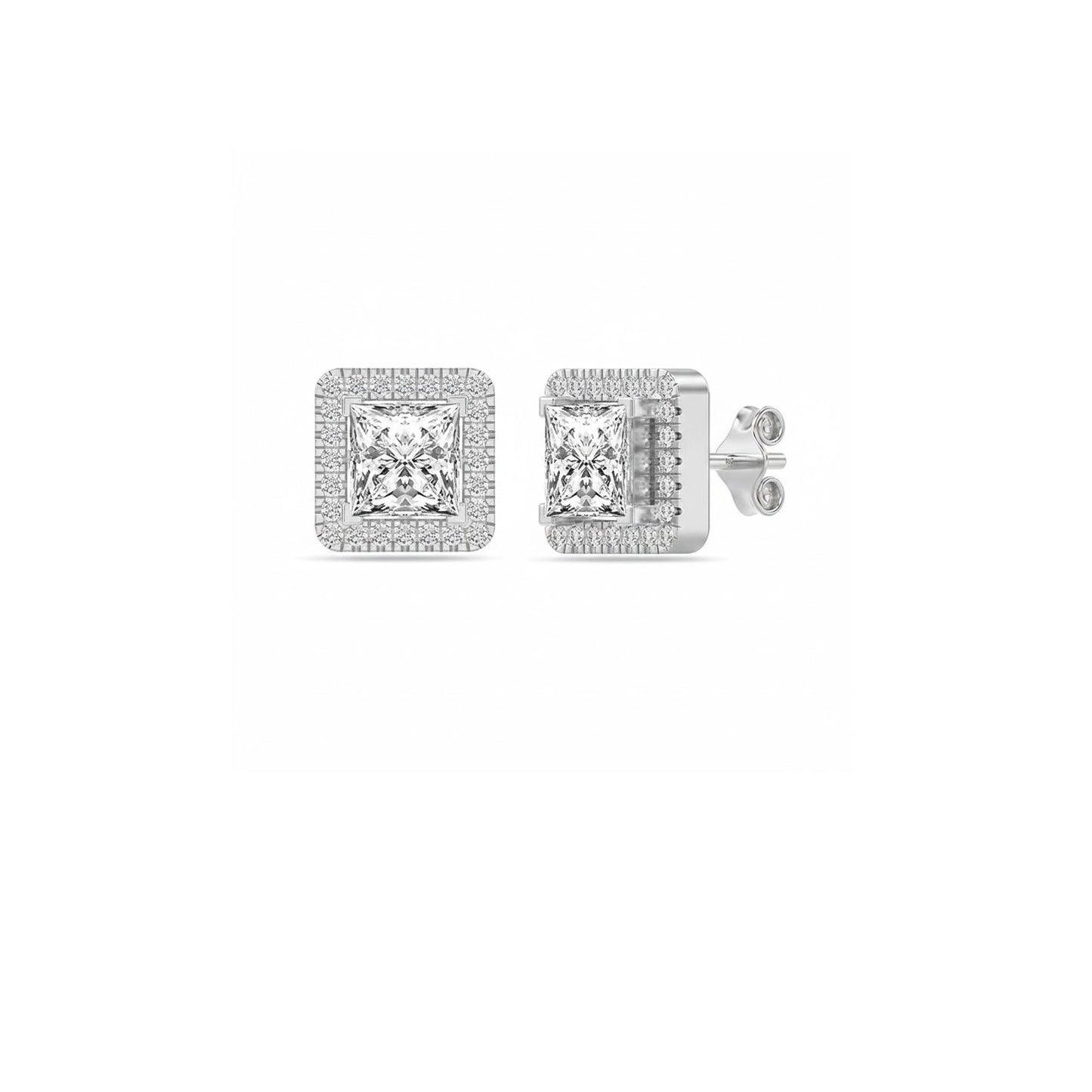 Pendientes Brillo Real – Plata 925 y circonitas