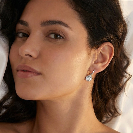 Pendientes Aro Plata 925 con Circonitas – Joyas 24/7 | Joyas para el día a día