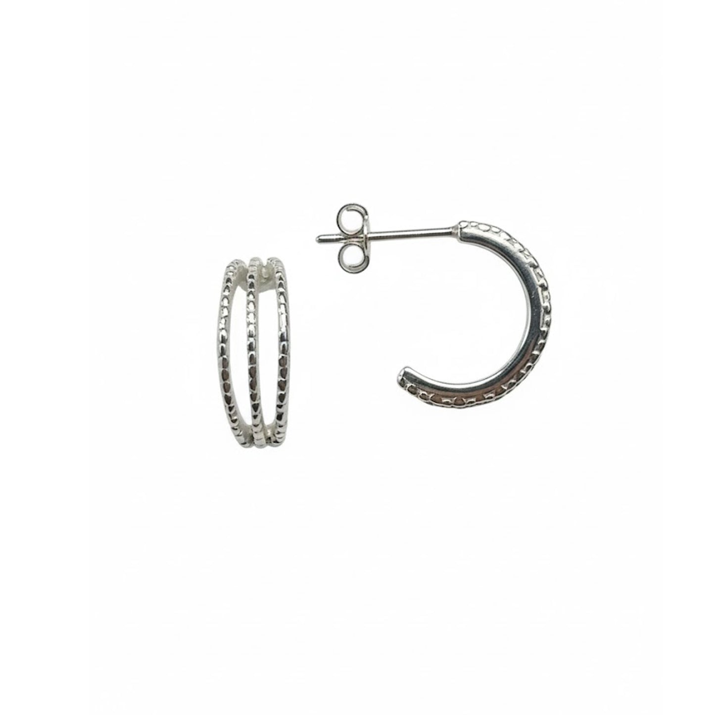 Pendientes Triple Aro Plata 925 – Joyas 24/7 | Joyas para el día a día