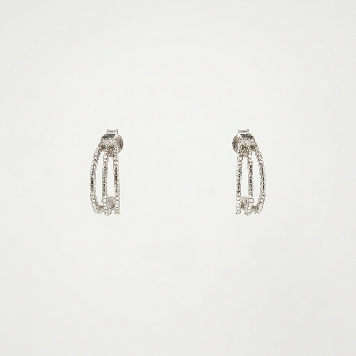 Pendientes Triple Aro Plata 925 – Joyas 24/7 | Joyas para el día a día