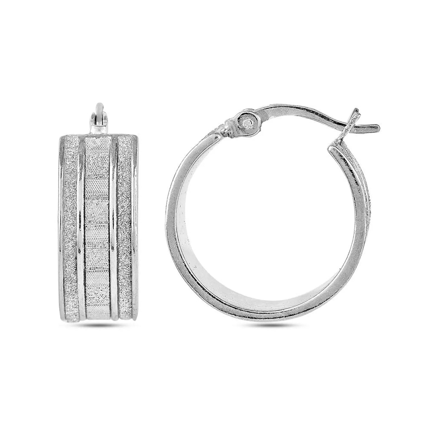 Pendientes Aro Plata 925 con Circonitas – Joyas 24/7 | Joyas para el día a día
