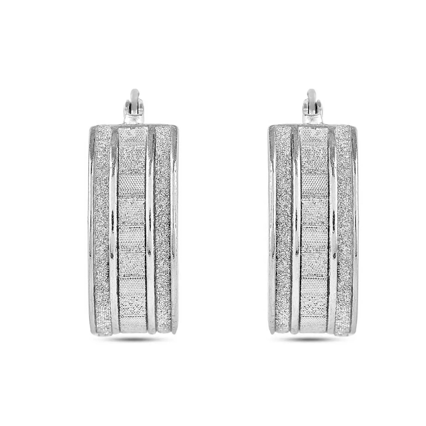 Pendientes Aro Plata 925 con Circonitas – Joyas 24/7 | Joyas para el día a día