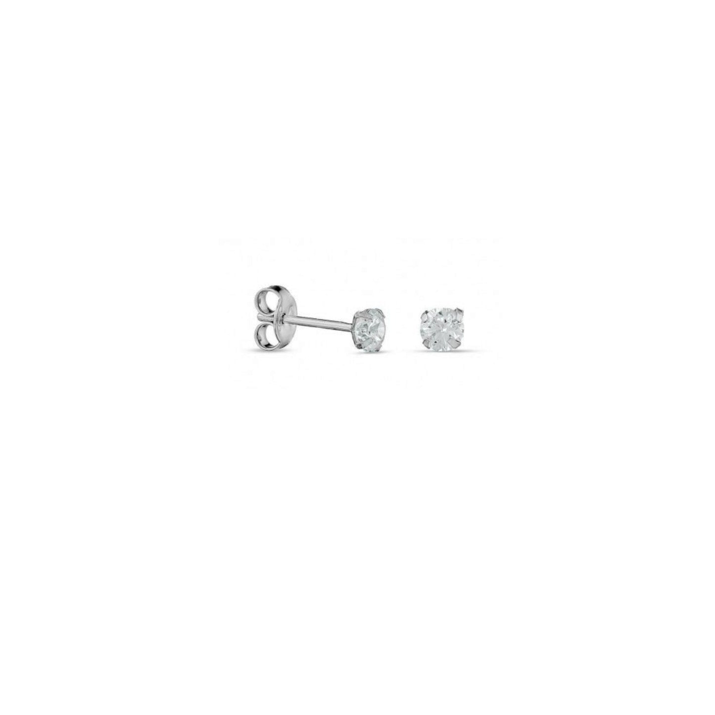 Pack Pendientes Plata 925 Circonita Redonda Diferentes Tamaños – Joyas 24/7 | Regalo perfecto