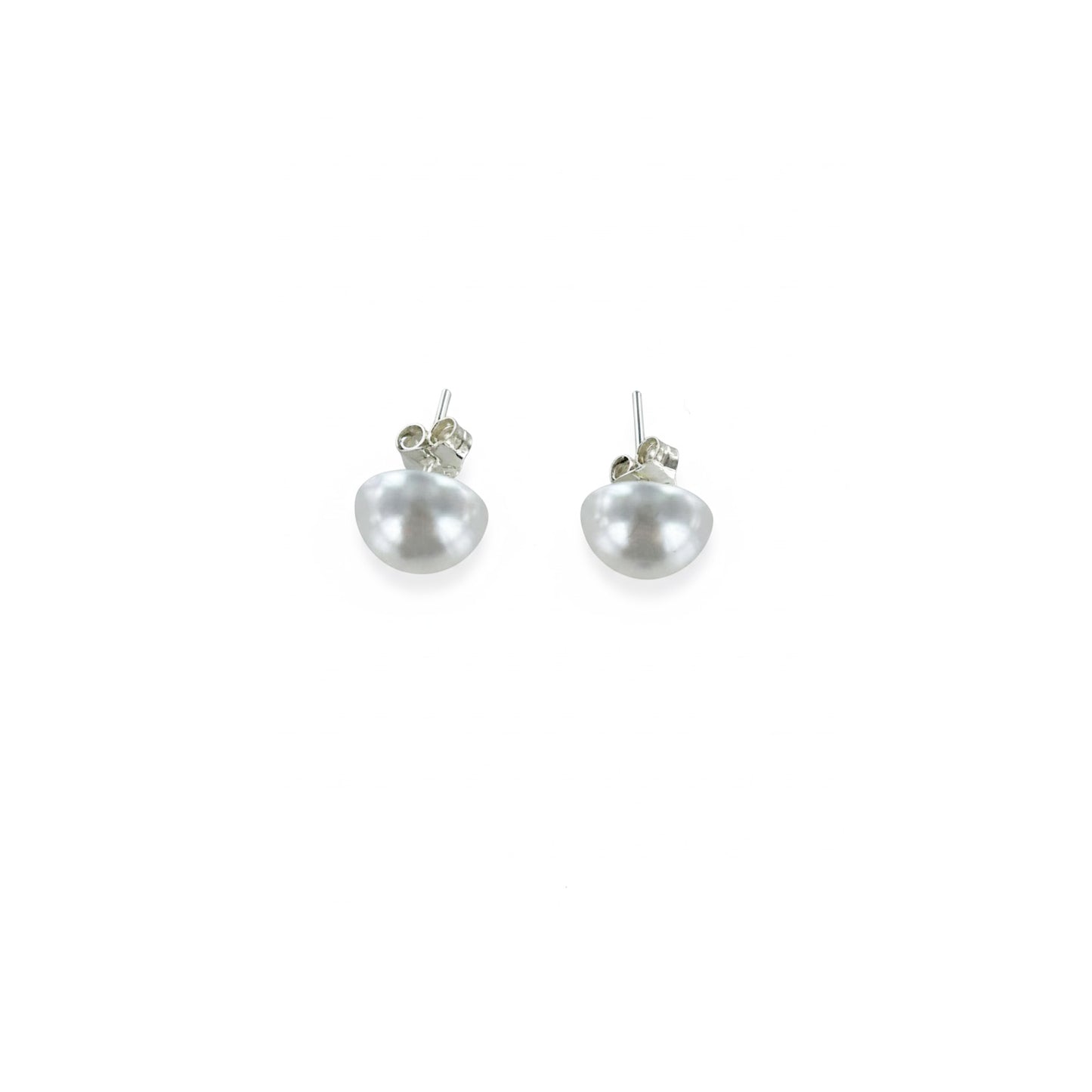 Pendientes Perla Nacarada 10mm Plata 925 – Joyas 24/7 | Elegancia atemporal