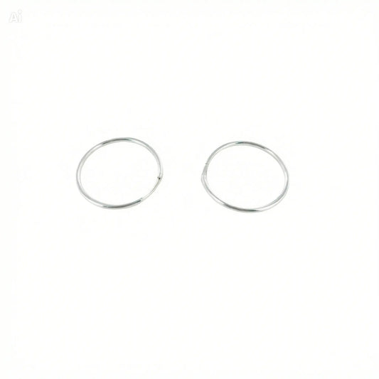 Pendientes Aro Plata 925 30x1.5mm – Joyas 24/7 | Joyas para el día a día