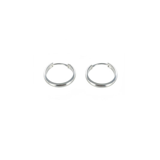 Pendientes Aro Plata 925 18x3mm – Joyas 24/7 | Joyas para el día a día