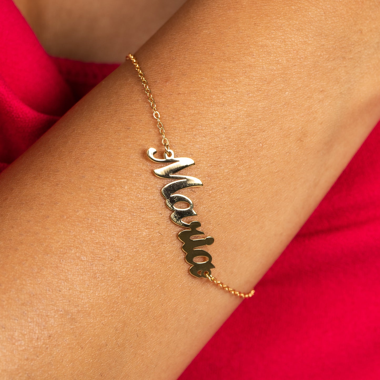 Pulsera Nombre Personalizable Plata de Ley 925 – Joyas 24/7