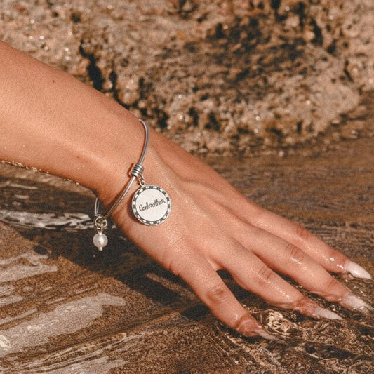 Pulsera de Charms Ajustable Plata 925 – Joyas 24/7 | Minimalismo con Carácter