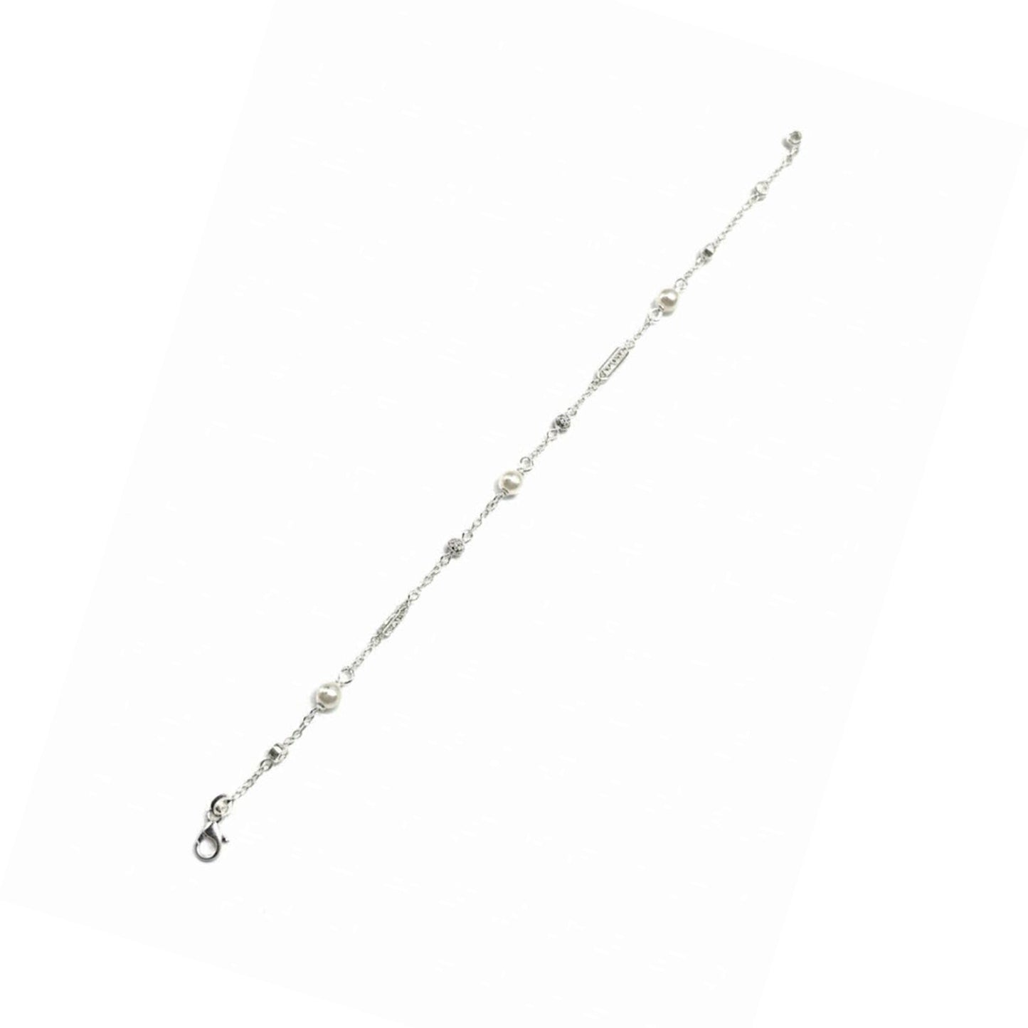 Pulsera de Plata con Perlas