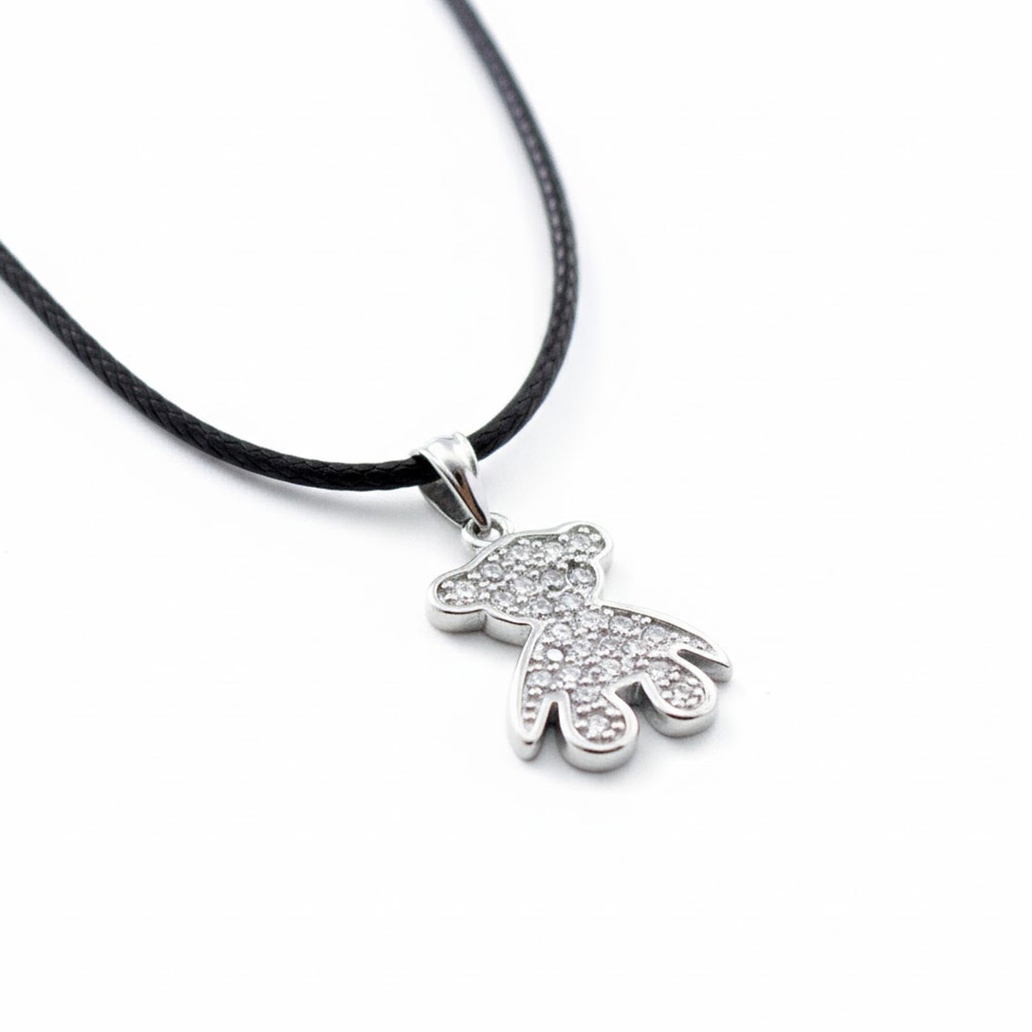 Collar niña en plata y circonitas