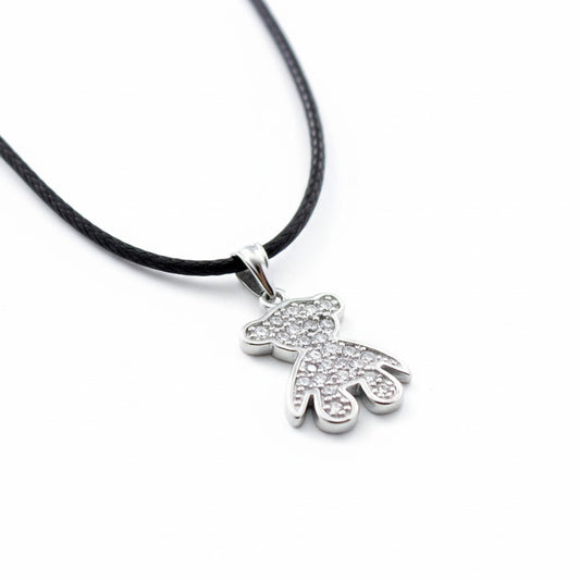 Collar niña en plata y circonitas