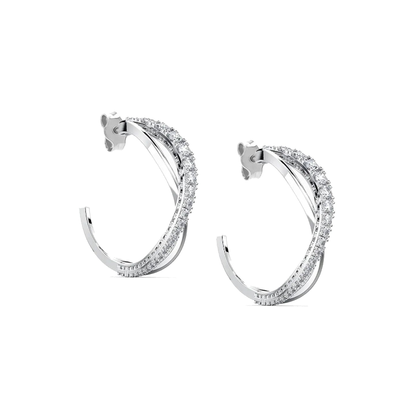 Pendientes de Aro Cruzado