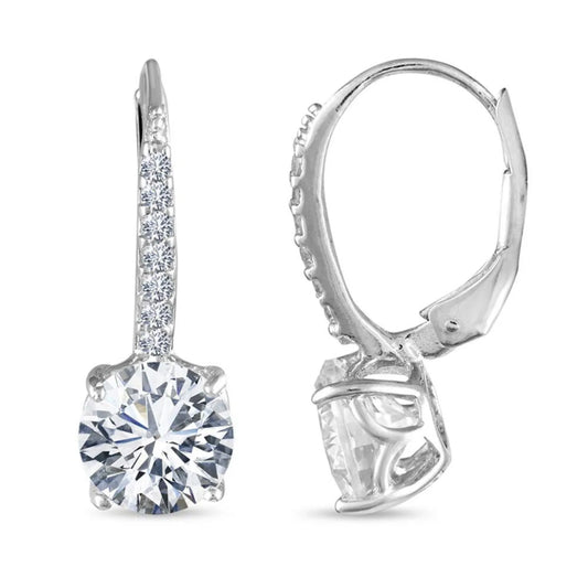 Pendiente colgante con cierre de palanca