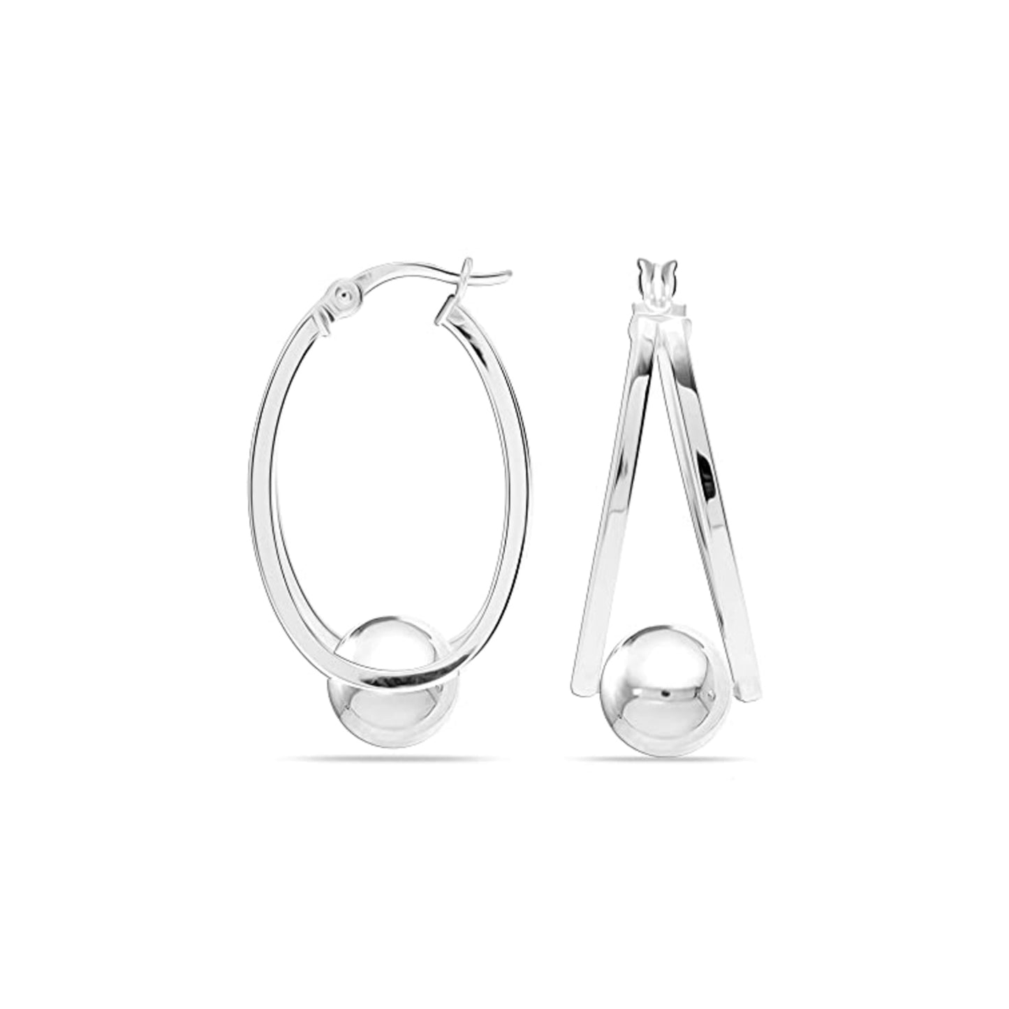 Pendientes de Aro Doble