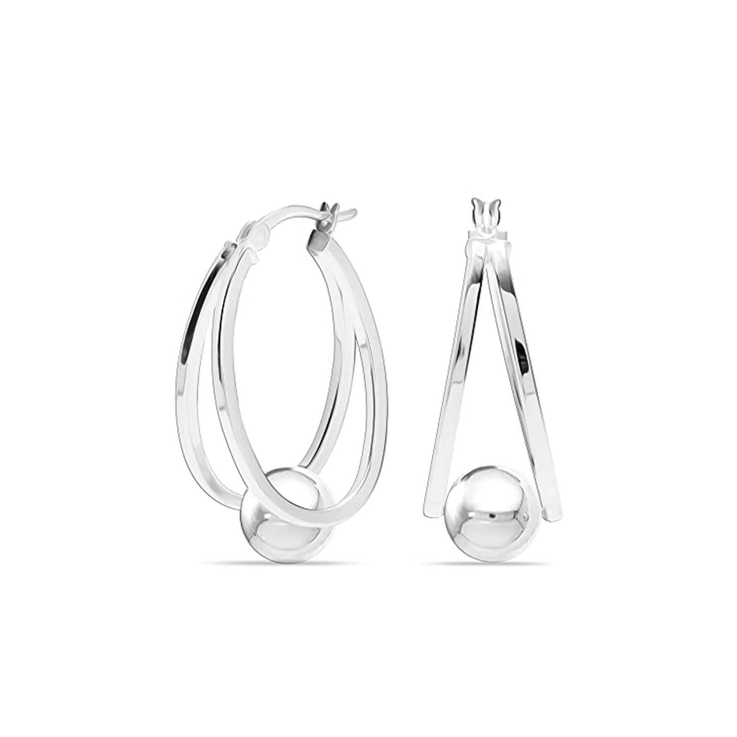 Pendientes de Aro Doble