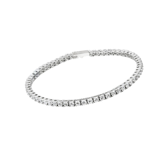 Pulsera tenis rivière