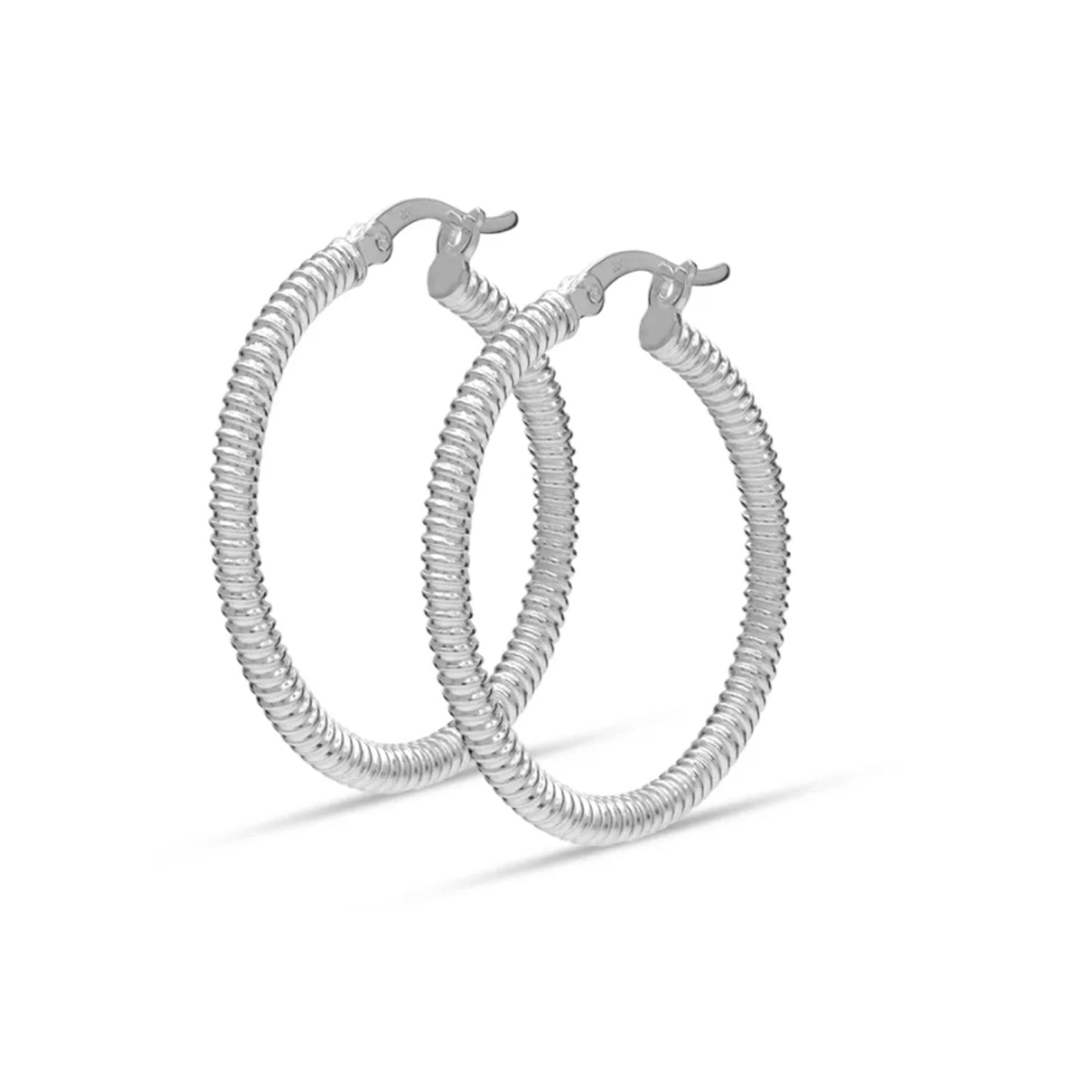 Pendientes de Aro Chuncky Texturizados