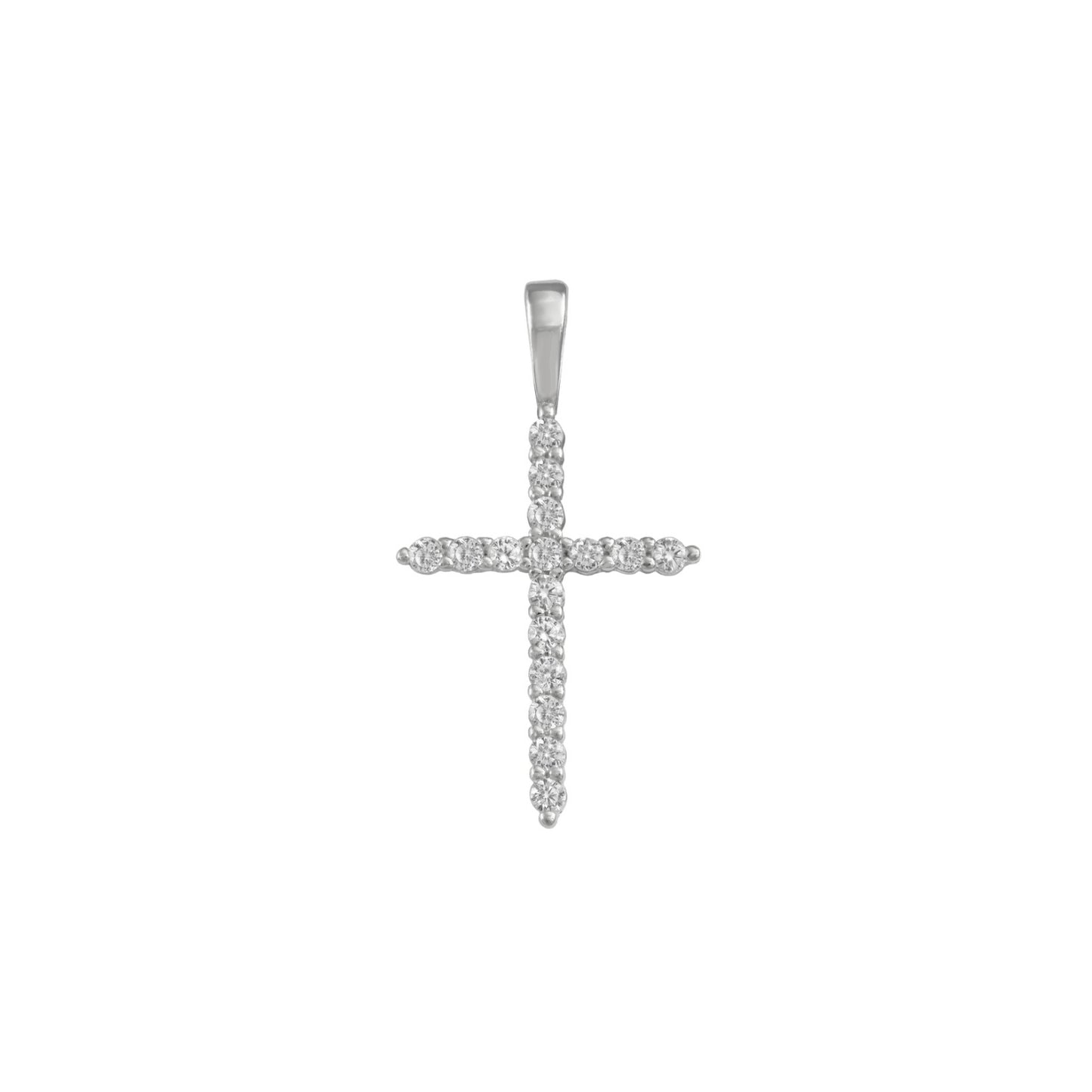 Cruz y Cadena Plata 925 con Circonitas – Joyas 24/7 | Minimalismo con Carácter