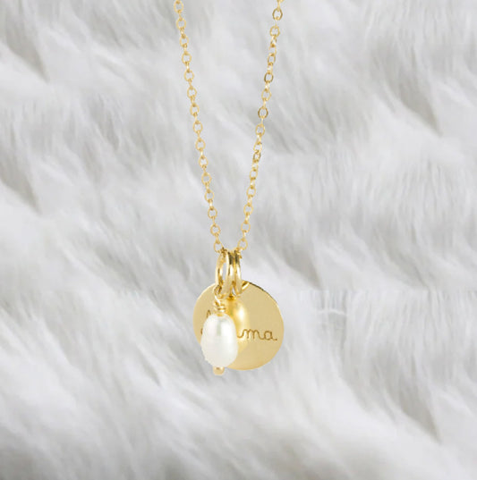 Collar de Plata de Ley | Mama