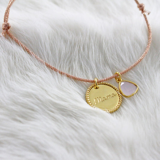 Pulsera de Plata de Ley mama