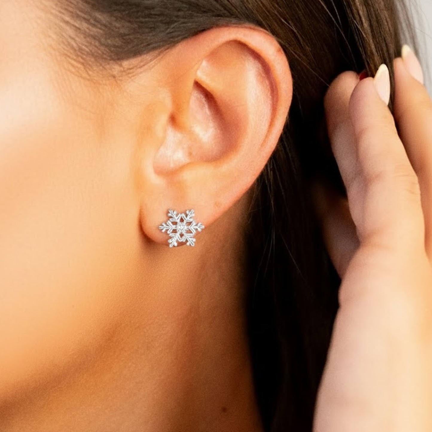 Pendientes Copo de Nieve