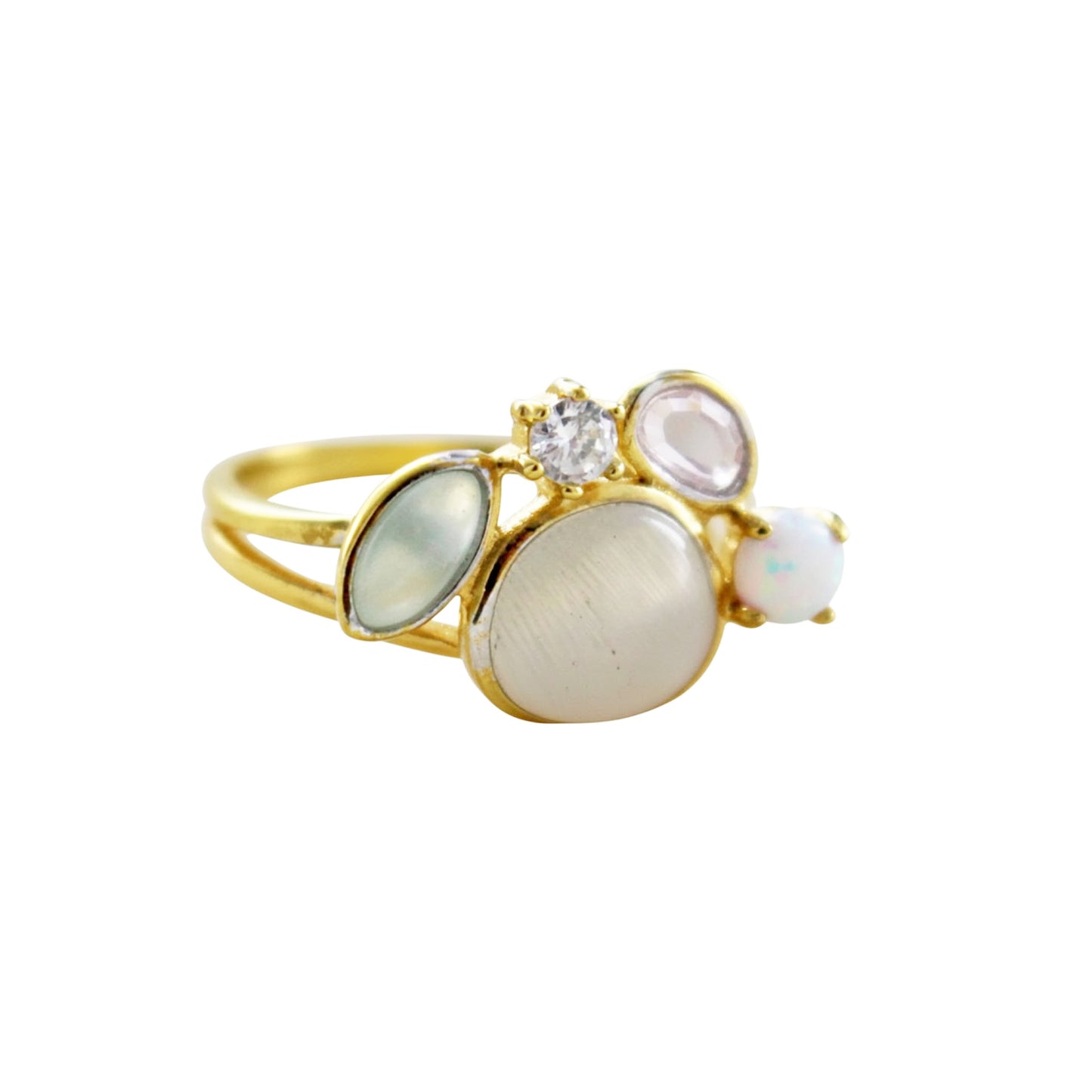 Sortija Brillalma multigemada