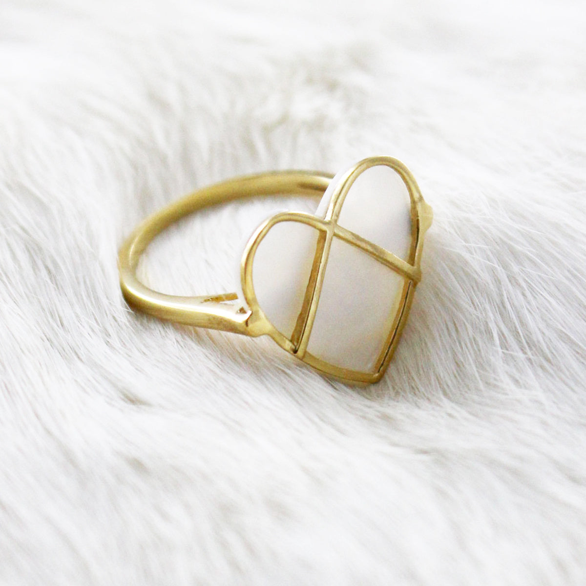 Anillo de Plata de Ley corazón